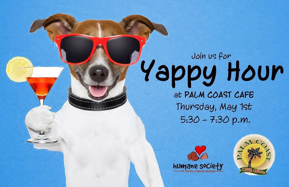 Yappy Hour at Palm Coast to benefit HSSCG